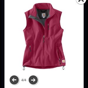 Pink carhartt vest